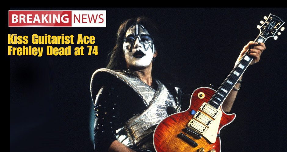🎸Kiss Guitarist Ace Frehley Dead at 74