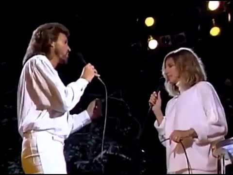 Barbra Streisand & Barry Gibb – Guilty – Live 1986 HQ – (With lyrics in Description)
