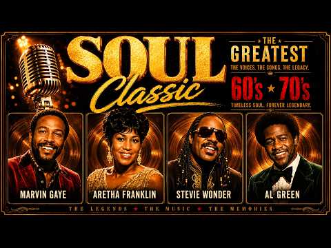 The O'Jays, Marvin Gaye, Teddy Pendergrass, Isley Brothers, Luther Vandross, Al Green | SOUL 70's